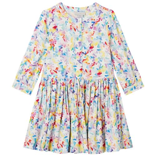 Stella McCartney Kids Stjernetryk Kjole Multifarvet | Hvid | 12 years