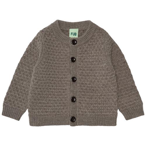 FUB Strikket Babycardigan Beige | Beige | 62 cm