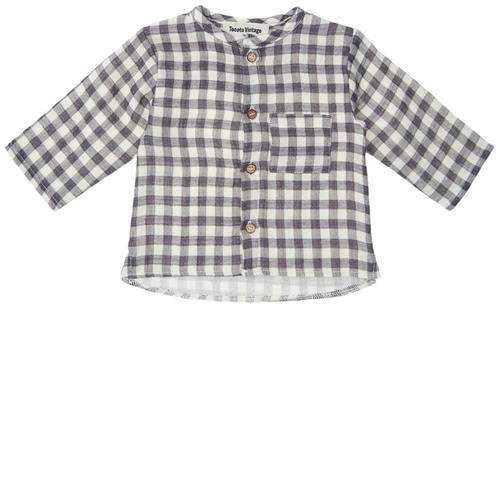 Tocoto Vintage Checked Maho Baby Skjorte Off White |  | 12 months