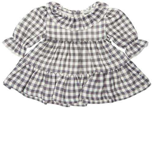 Tocoto Vintage Check Baby Kjole Off White |  | 18 months