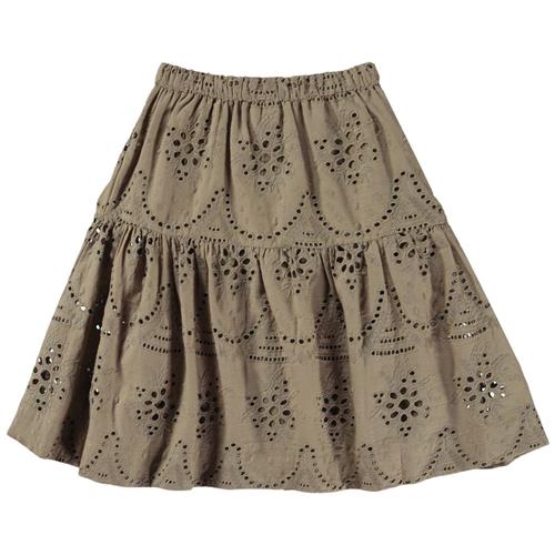 Molo Bianna Nederdel Moth Grey 98/104 cm  Grå  98/104 cm  kvinde