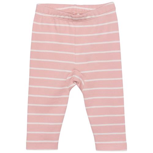 Se Fixoni Stribede Leggings Misty Rose | Lyserød | 68 cm ved Babyshop