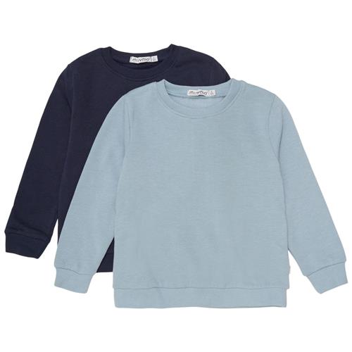 Minymo 2-pak Basic Sweatshirter Navyblå | Marine blå | 92 cm