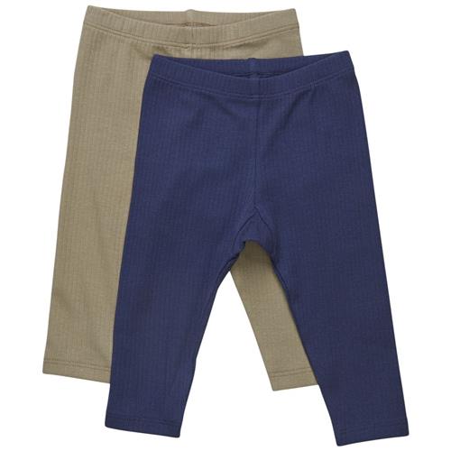 Se Minymo 2-pak Leggings Navyblå | Marine blå | 62 cm ved Babyshop