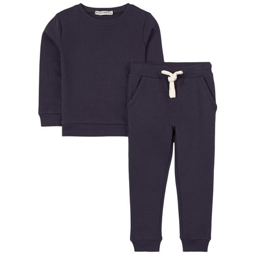 Se Minymo 2-pak Basic Sved Sæt Navyblå | Marine blå | 116 cm ved Babyshop