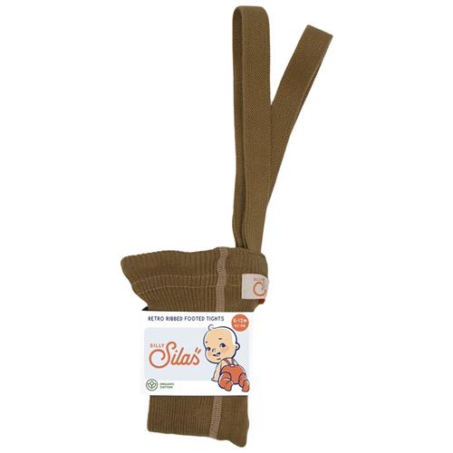 Silly Silas GOTS Strømpebukser Acorn Brown | Brun | 1-2 years