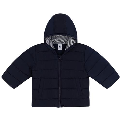 Se Petit Bateau Vinterjakke Navyblå | Marine blå | 18 months ved Babyshop