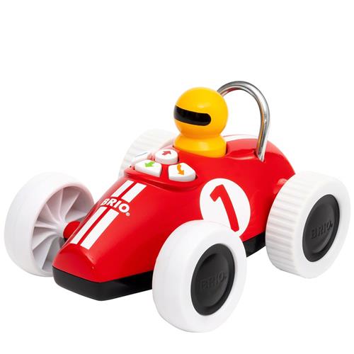 BRIO BRIO® Baby - 30234 Play & Learn Action Racer Bil Rød | Rød | 3-6