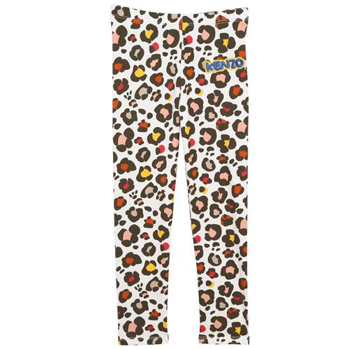 Se Kenzo Mønstrete Leggings Cremefarvet | Beige | 3 years ved Babyshop