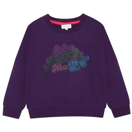 Se Marc Jacobs Sweatshirt Med Tryk Lilla | Lilla | 6 years ved Babyshop