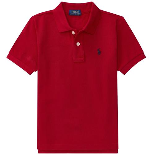 Ralph Lauren Logo Poloshirt Rød | Rød | 150-161 cm