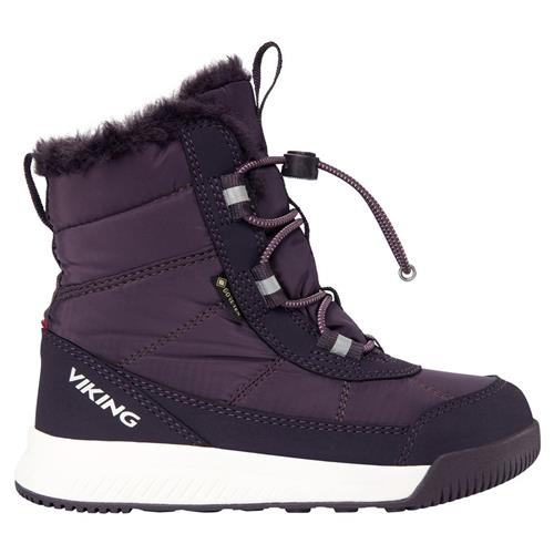 Se Viking Aery High GTX Ankelstøvler Aubergine | Lilla | 23 EU ved Babyshop