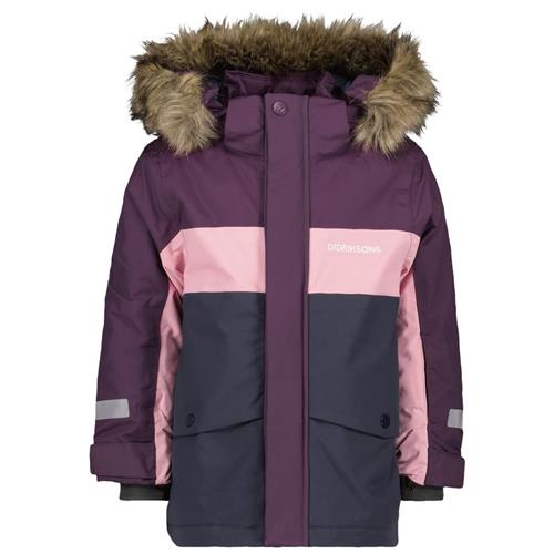 Se Didriksons Bjärven Kids Parka Plumb | Lilla | 100 cm ved Babyshop