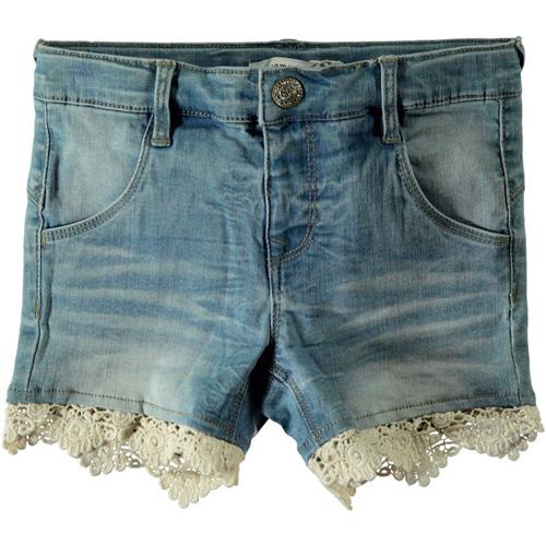 Name It Denimshorts, Atira, Light Blue Denim | Blå | 80 cm