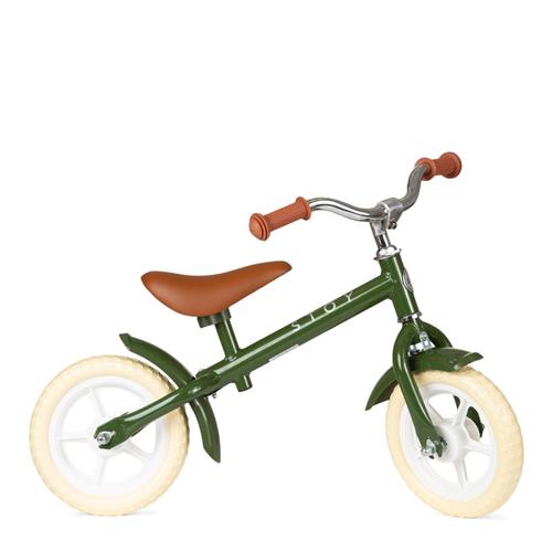 Stoy 10" Vintage Balancecykel Army Green | Grønn | 2-4 years