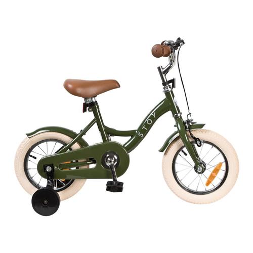 Stoy 12" Vintage Cykel Army Green | Grønn | 3-6