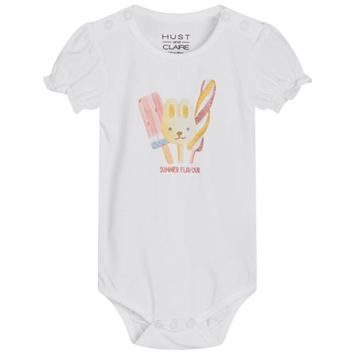 Se Hust&Claire Blanca Babybody Hvid | Hvid | 92 cm ved Babyshop