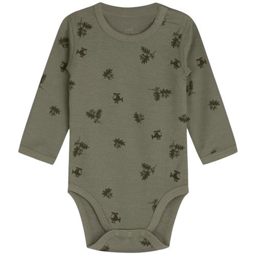 Hust&Claire Baloo Babybody Khaki | Grønn | 56 cm