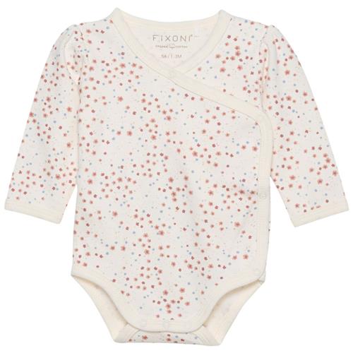 Se Fixoni Mønstret Wrap Body Misty Rose | Lyserød | 56 cm ved Babyshop