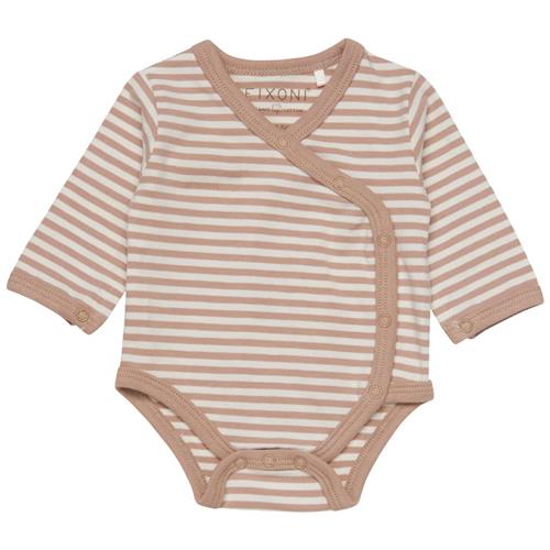 Se Fixoni Stribet Wrap Body Stucco | Beige | 50 cm ved Babyshop