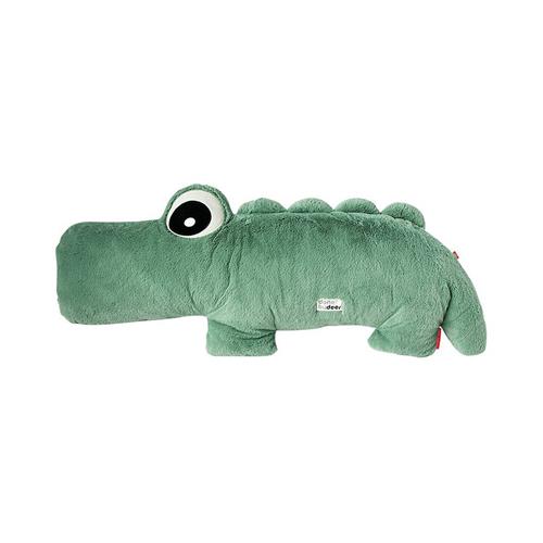 Se Done by Deer Cuddle friend Big Croco Blødt Legetøj Grøn | Grønn | 0-3 ved Babyshop