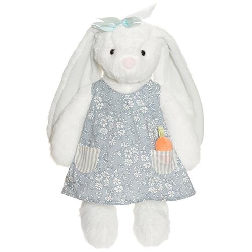 Se Teddykompaniet Hedda Bunny Blødt Legetøj Blå | Blå | 0-3 ved Babyshop