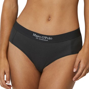 Marc O'Polo Marc O Polo Hipster Panties Trusser 2P Sort bomuld Small Dame