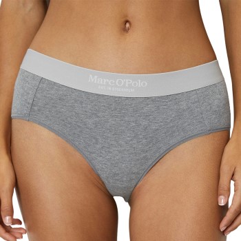 Marc O'Polo Marc O Polo Hipster Panties Trusser 2P Grå bomuld X-Small Dame