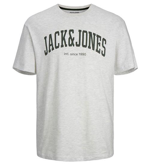 Jack & Jones Jack & Jones T-shirt - JjeJosh - Noos - White Melange