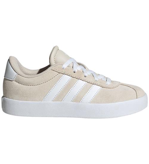 Se adidas Performance Sko - VL Court 3.0 K - Beige/Hvid ved KidsWorld