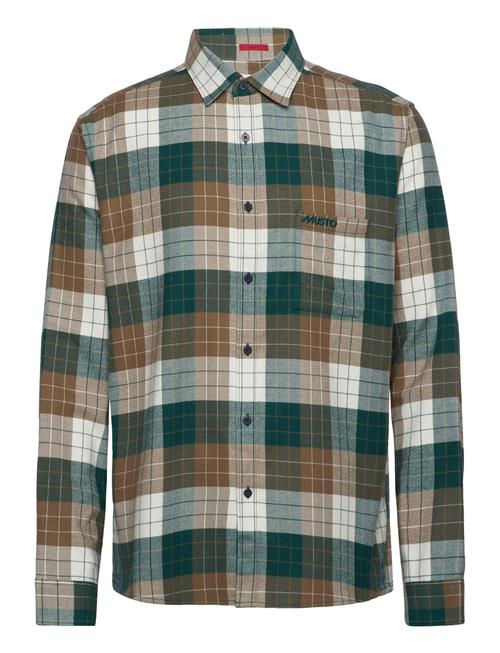 Musto M Marina Plaid Ls Shirt Musto Green