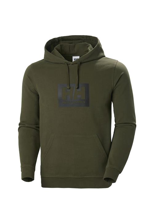 Se Helly Hansen Hh Box Hoodie Helly Hansen Green ved Booztlet