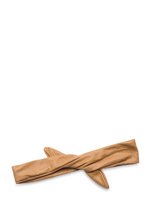 Corinne Leather Hairband Wire Corinne Brown