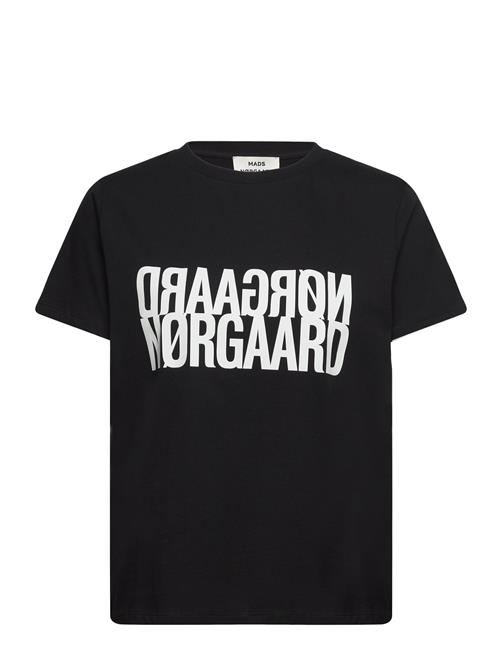 Mads Nørgaard Single Organic Trenda P Tee Mads Nørgaard Black