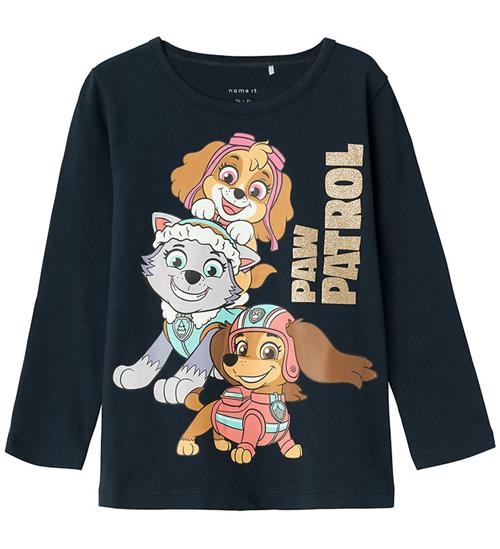 Se Name It Bluse - Noos - NmfNubina PawPatrol - Dark Sapphire m. Gl ved KidsWorld