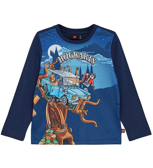 Se LEGOÂ® Wear LEGOÂ® Harry Potter Bluse - LWTano - Dark Navy m. Print ved KidsWorld