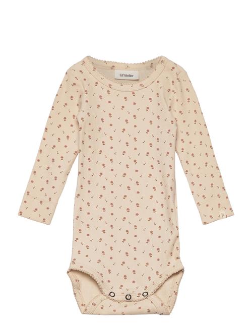 Lil'Atelier Nbfgago Ls Slim Body Lil Noos Lil'Atelier Beige