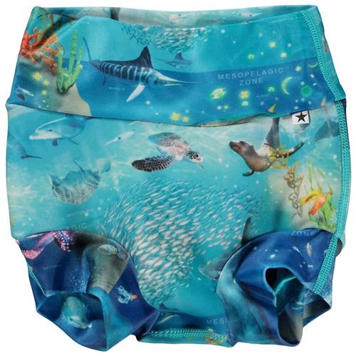 Se Molo Nick Svømmeble Ocean Zones | Blå | 86/92 cm ved Babyshop