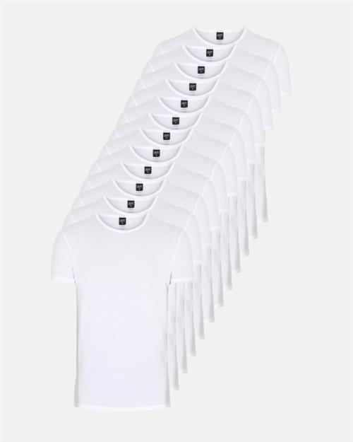 T-shirt 12-pak | Økologisk bomuld | Hvid