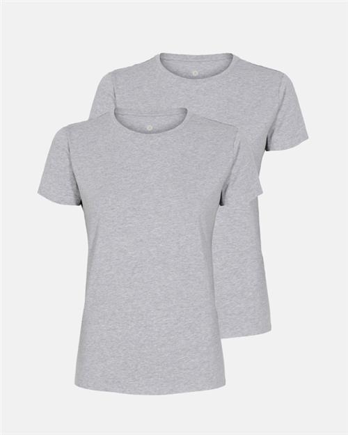 T-shirt 2-pak | Bambusviskose | Grå