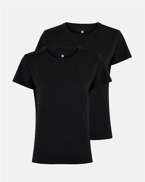 T-shirt 2-pak | Bambusviskose | Sort