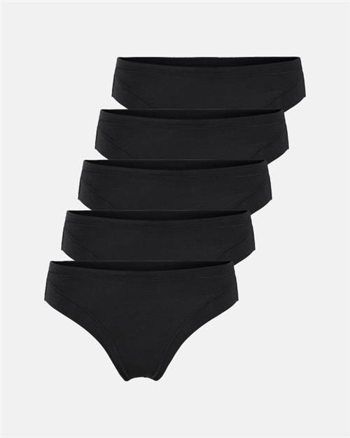 Tai 5-pak | Bambusviskose | Sort