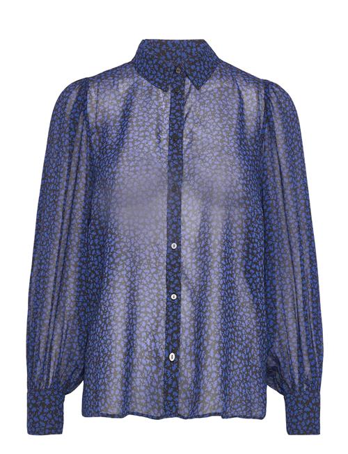 Baomd Print Shirt Modström Blue