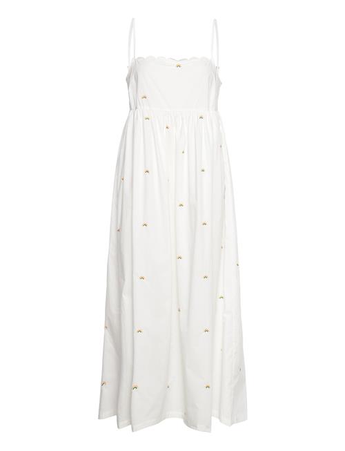 Pernillemd Strap Dress Modström White