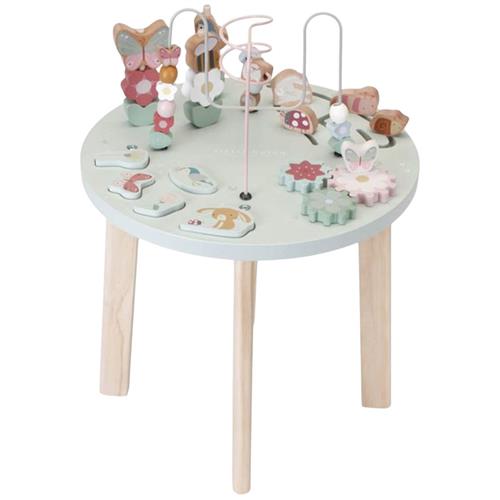 Se Little Dutch Flowers & Butterflies FSC Aktivitetsbord | Lyserød | 1-2 years ved Babyshop