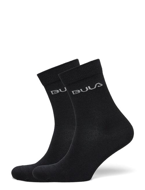 Bula 2Pk Light Wool Sock Bula Black