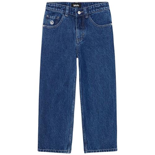 Se Molo Aska Jeans Denim Blå | Blå | 140 cm ved Babyshop