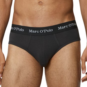 Marc O'Polo Marc O Polo Basic Briefs 3P Sort bomuld Medium Herre