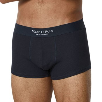 Marc O'Polo Marc O Polo Men Iconic Rib Trunks 2P Marineblå bomuld Small Herre