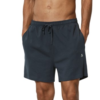 Se Marc O'Polo Marc O Polo Men Shorts Marineblå bomuld Small Herre ved Timarco